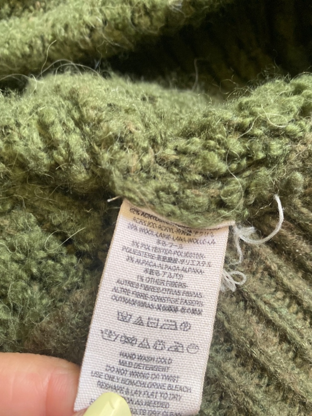 Free People L Cuddle Up Knit Cardigan Sweater Jacket - Picture 11 of 12